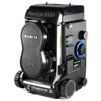 Mamiya C330 Professional S with Sekor 80mm Blue Dot 6x6 Medium Format Film TTL